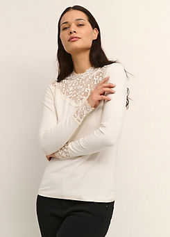 Trulla Jersey Slim Fit Blouse by Cream