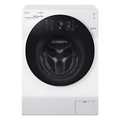 TurboWash 12KG 1400 Spin Washing Machine FH4G1BCS2 - White by LG
