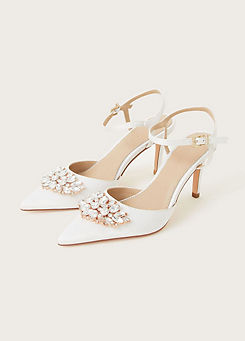 Two Part Diamante Trim Shoes by Monsoon