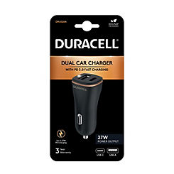 USB-A + USB-C In-Car Charger by Duracell