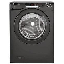 Ultra 8KG 1400 Spin Washing Machine HCU1482DBBE180 - Black by Candy