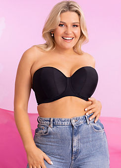 Underwired Luxe Strapless Bra by Curvy Kate