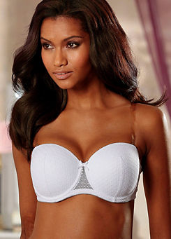 Underwired Padded Multiway Strapless Bra by Nuance