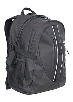 Unisex Deptron Black Backpack by Trespass