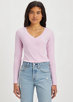 V-Neck Long Sleeve Top by Levi’s