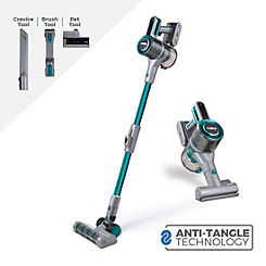 VL80 Cordless 3-in-1 Pole Vacuum Cleaner with Flexi Pole, HEPA 12 Filter & Anti-Tangle Floor Head T513011PETS - Ocean Teal by Tower