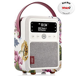 VQ Portable Monty DAB & DAB+ Digital Radio by View Quest - Joules Cambridge Floral Cream