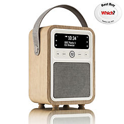 VQ Portable Monty DAB & DAB+ Digital Radio by View Quest - Oak