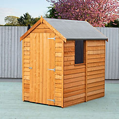 Value Overlap 6 x 4 Shed with Window - Delivered by Shire