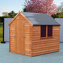 Value Overlap 7 x 5 Shed with Window - Delivered by Shire
