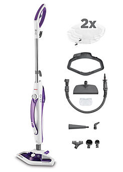 Vaporetto SV440 Double Steam Mop with Handheld Cleaner & 11 Accessories by Polti