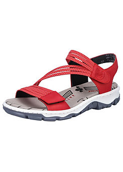 Velcro Strap Sandals by Rieker