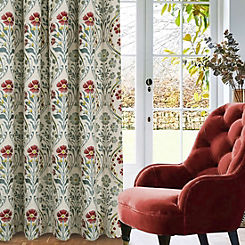 Vermont Single Pencil Pleat Heavyweight Chenille Jacquard Door Curtains by Home Curtains