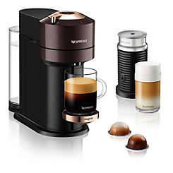 Vertuo Next with Aerocinno 11712 Vertuo Pod Coffee Machine by Magimix - Brown by Nespresso