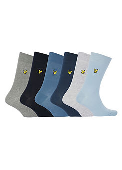Victor Pack of 6 Socks Gift Box by Lyle & Scott
