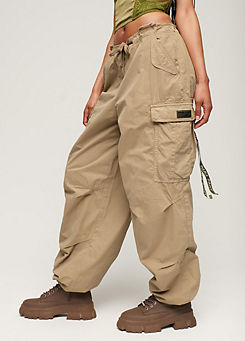 Vintage Baggy Parachute Pants by Superdry