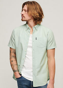 Vintage Oxford Short Sleeve Shirt by Superdry