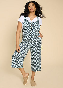 Viola Linen Dungaree by White Stuff