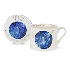 Virgo Star Sign’ Mug & Coaster Gift Set by Summer Thornton