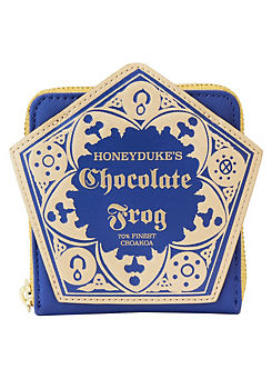WB Harry Potter Honeydukes Chocolate Frog Zip Around Wallet by Loungefly