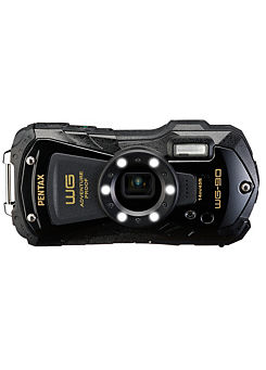 WG-90 16MP 5x Zoom Tough Compact Camera - Black by Ricoh