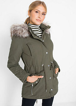 size 24 parka coat