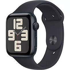 Watch SE GPS 44mm Midnight Aluminium Case with Midnight Sport Band - M/L by Apple