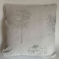 Watercolour Trees Pair of 43x43cm Cushion Covers by Sandown & Bourne