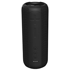 Waterproof Bluetooth 5 Speaker, TWS, 20W, IPX7, 3.5mm - Black by Streetz