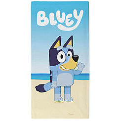 Wave Beach Towel by Bluey