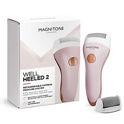 Well Heeled 2 Rechargeable Express Pedicure System by Magnitone - Pink