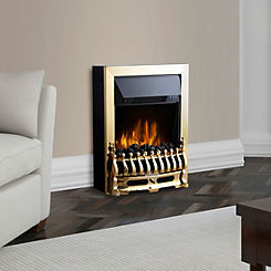 Whitby 2KW Electric Fire Inset with Remote Control by Warmlite
