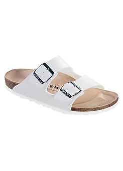 White Arizona Sandals by Birkenstock