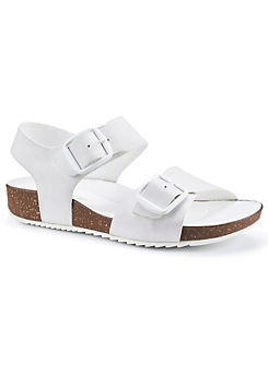 White Tourist II Women’s Sandals by Hotter