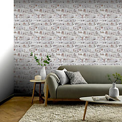 Whitewashed Wall Wallpaper by Arthouse