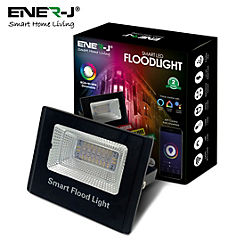 WiFi Smart RGB+W+WW 16W LED Floodlight, IP65 by ENER-J