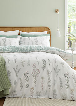 Wild Flowers 100% Cotton 200 Thread Count Duvet Cover Set  by Bianca