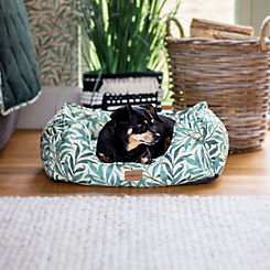 Willow Boughs Print Square Pet Bed by Morris & Co