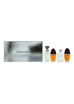 Women Eau De Parfum Mini Gift Set 4 x 15ml by Calvin Klein