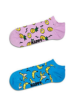 Womens 2 Pack Fruit Low Socks by Happy Socks