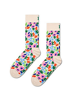 Womens Flower Socks by Happy Socks