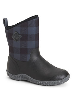 Women’s Plaid Black Muckster Mid Boots by Muck Boots
