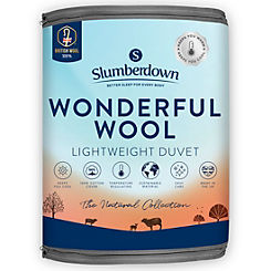 Wonderful Wool Light Summer Duvet by Slumberdown