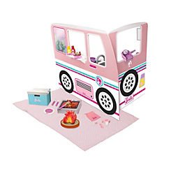 Wooden Deluxe Campervan with Accessories by Barbie