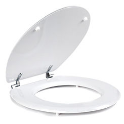 Wooden MDF Toilet Seat by Beldray