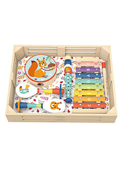 Wooden Musical Instrument Set - Forest by Tooky Toy