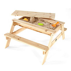 Wooden Sand & Picnic Table by Plum®
