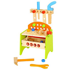 Wooden Work Bench by Tooky Toy