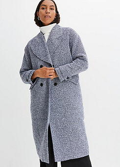 Wool Look Coat by bonprix