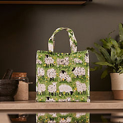 Woolly Sheep Small PVC Shopper Bag by Ulster Weavers
